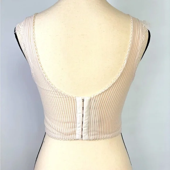 Victoria’s Secret Dream Angels Lined Stretch Lace Demi Bustier Camisole Bra 34C - Picture 6 of 15